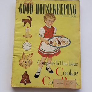 GOOD HOUSEKEEPING November 1951 Cookie Book Issue